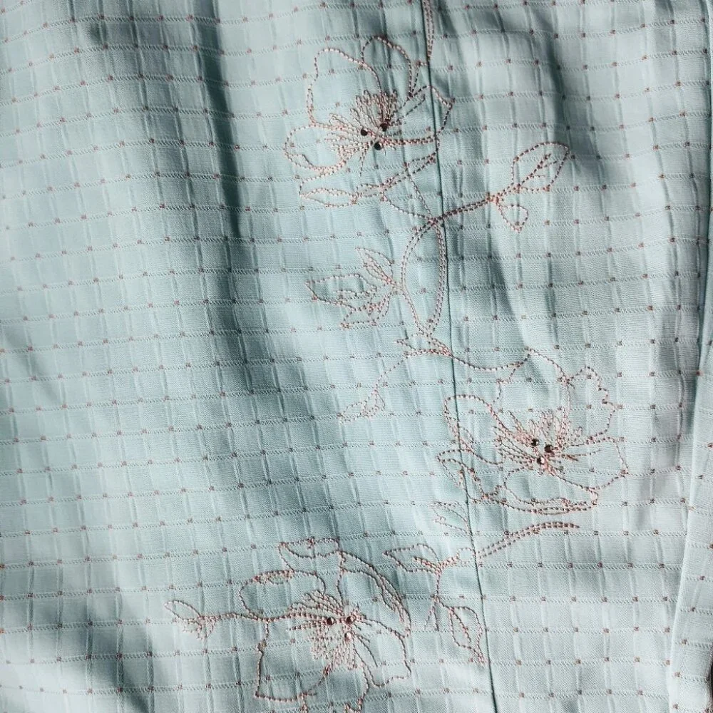 Jonathan Martin Teal Blue Dress & Blazer Set Size 6 - Picture 4 of 8